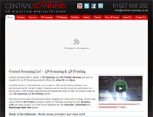 Tablet Screenshot of central-scanning.co.uk